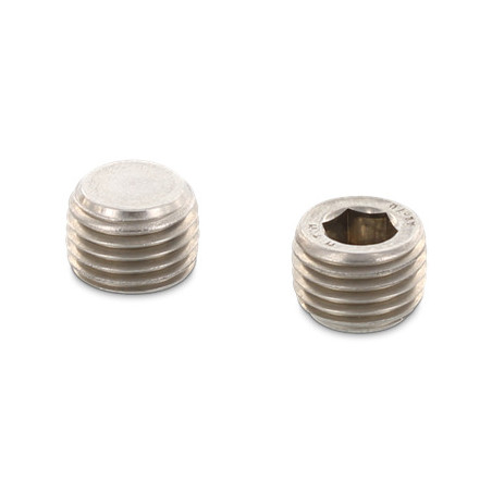 1 x Tappo a vite maschio esagonale cavo 10X11.4 Chiave Da 10 1/2" Acciaio Inox A2