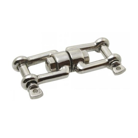 1 x Mulinello A Due Grilli Acciaio Inox A4 Diametro 10