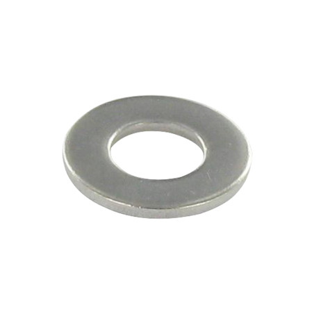 1 x Rondella Piatta M4X14X0.8 L Acciaio Inox A4