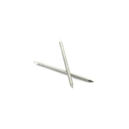 1 x KG Perno Doppio Punta 2,7X45 Acciaio Inox A2
