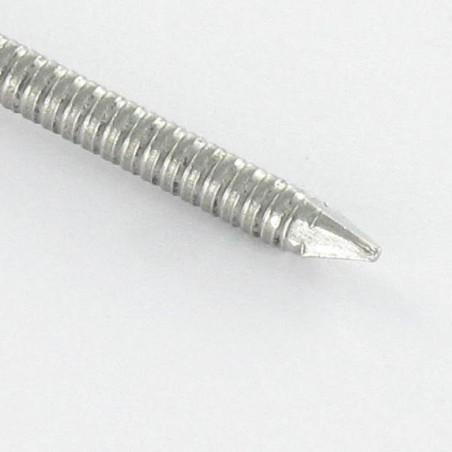 1 x Kg di chiodo Acciaio Inox A2 Testa Poelier ANELLATO 2,3X45