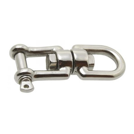 1 x Mulinello A Due Anelli Grillo Acciaio Inox A4 Diametro 13