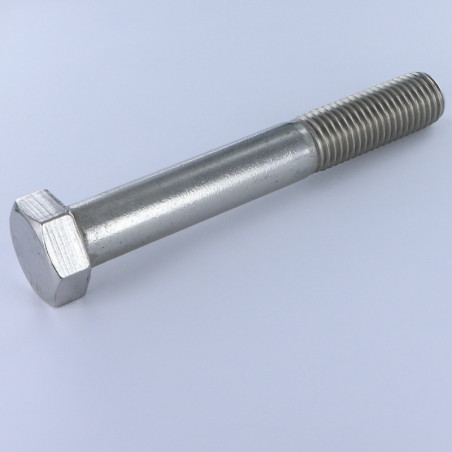 1 x Gambo Del Bullone Parzialmente Filettato Testa Esagonale M22X100 Acciaio Inox A4
