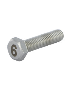 Vite Per Metalli Testa Esagonale 8X35 Acciaio Inox A4...