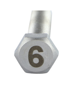 Vite Per Metalli Testa Esagonale 8X35 Acciaio Inox A4... 2