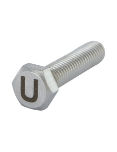 Vite Per Metalli Testa Esagonale 8X35 Acciaio Inox A4 con...