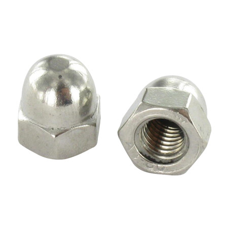 1 x Dado cieco M6 Acciaio Inox A4