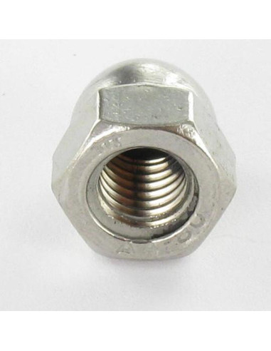 1 x Dado cieco M6 Acciaio Inox A4