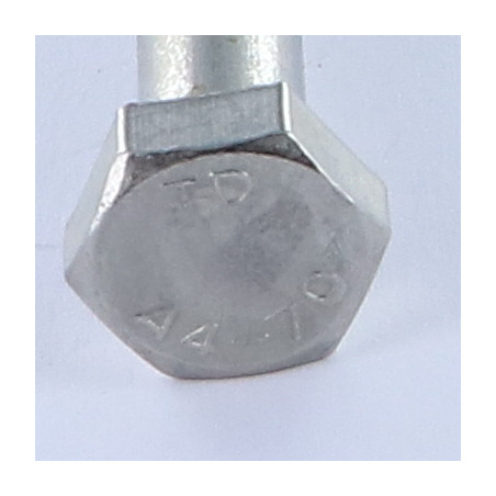 1 x Gambo Del Bullone Parzialmente Filettato Testa Esagonale M12X230 Acciaio Inox A4