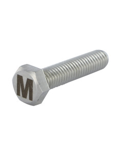 Vite Per Metalli Testa Esagonale 8X35 Acciaio Inox A4 con...