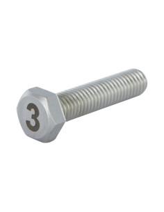 Vite Per Metalli Testa Esagonale 8X35 Acciaio Inox A4...