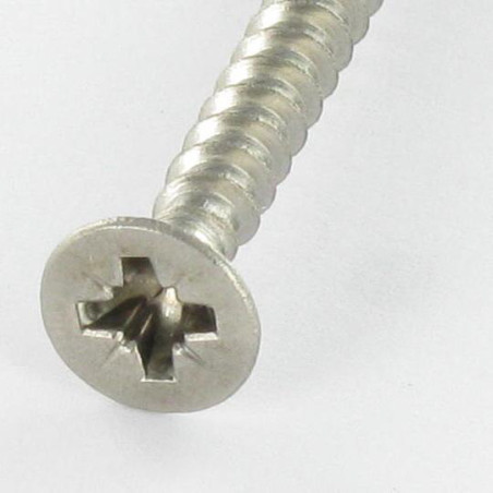 1 x Vite Per Legno E Truciolato Testa Forata Pozi PZ5 3,5 x 12 Discussione completa Acciaio Inox A4