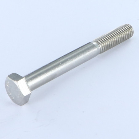 1 x Gambo Del Bullone Parzialmente Filettato Testa Esagonale M6X80 Acciaio Inox A4
