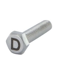 Vite Per Metalli Testa Esagonale 8X35 Acciaio Inox A4 con...