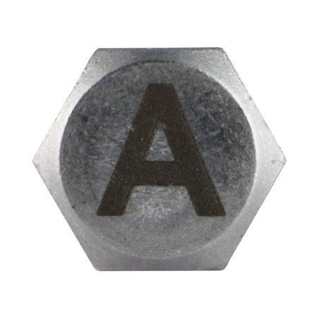 1 x Vite Per Metalli Testa Esagonale 8X35 Acciaio Inox A4 con incisione di lettere "HA"