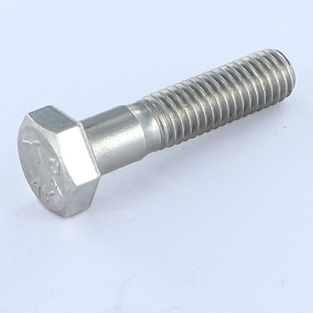 1 x Gambo Del Bullone Parzialmente Filettato Testa Esagonale M6X40 Acciaio Inox A4