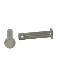 Pasadores Testa Piatta 12X32 Forata 3 Acciaio Inox A4