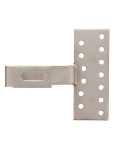 1 x Gancio per pannello solare 180X70X6 Acciaio...
