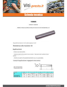Spina Ad Intagli Con Scanalatura G02 Acciaio Inox A1 5X40 2