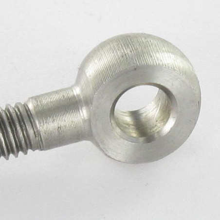 1 x Vite Per Metalli con Occhio M24X120 Occhio 22 Acciaio Inox A4