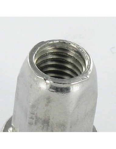 1 x Dado rivettabile Acciaio Inox Testa Piatta...