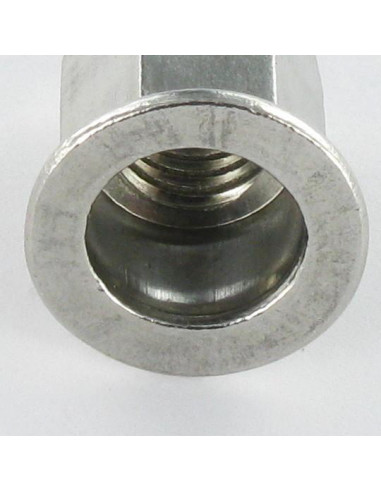 1 x Dado rivettabile Acciaio Inox Testa Piatta...