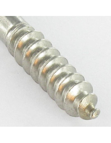 1 x Golfare A Vite Legno 6X60 Filettata Su 36...