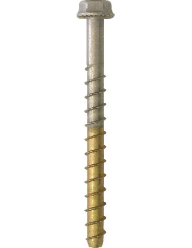 1 x Vite Calcestruzzo Bimetallo Acciaio Inox A4...
