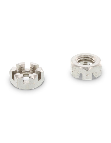1 x Dado esagonale con SLOT Acciaio Inox A2 M12...