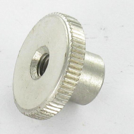 1 x Dado RUOTE Tipo Alto M6 Acciaio Inox A1