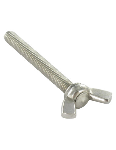 1 x Vite Alette M8X40 Stile Americano Acciaio...