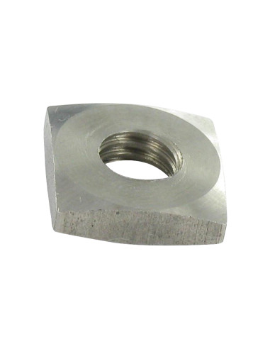1 x Dado Quadrato Acciaio Inox A2 M4 7X7X2.2