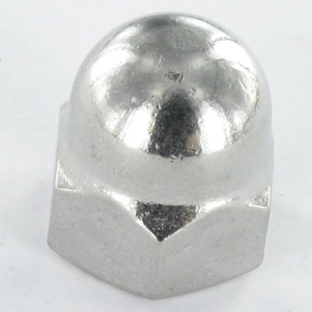 1 x Dado cieco Acciaio Inox A2 M22