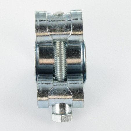 1 x Morsetto Snodato Per Tubi Spessi E Rinforzati Acciaio Zincato W1 Diametro 98 con 103