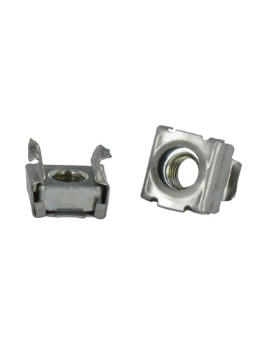 1 x Dado Acciaio Inox Gabbia C4808B M8 Spessore...