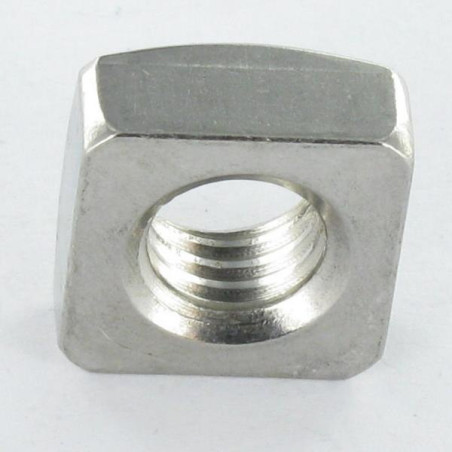 1 x Dado Quadrato Acciaio Inox A2 M5 8X8X4