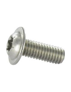 Vite Per Metalli Testa Bombata Flangia T30 M6X14...