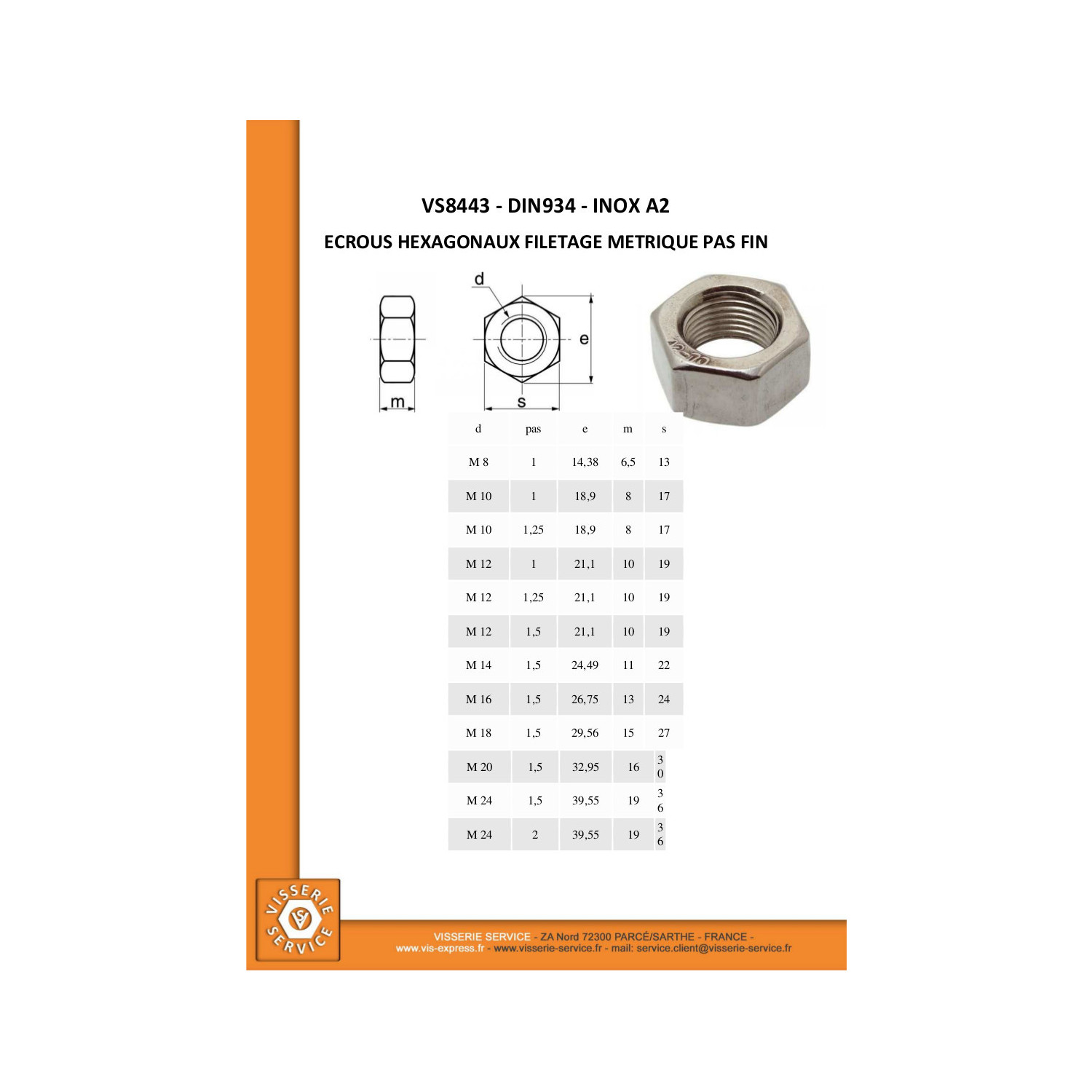 Nikon 16 Mm Dadi Esagonali Pieni In Acciaio Inox - Set Metrico M4-M20, Grado A2-70, DIN 934 Tabella Dadi M12 Pdf Nikon 16 Mm Dadi Esagonali Pieni In Acciaio Inox - Set Metrico M4-M20, Grado A2-70, DIN 934 Tabella Dadi M12 Pdf