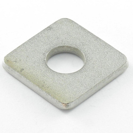 1 x Rondella Quadrata Per Costruzioni In Legno M8 9X25X1.6 Acciaio Inox A2