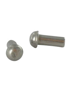 Rivetto Testa Poelier Acciaio Inox A2 2,5X10