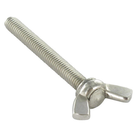 1 x Vite Alette M5X40 Stile Americano Acciaio Inox A2