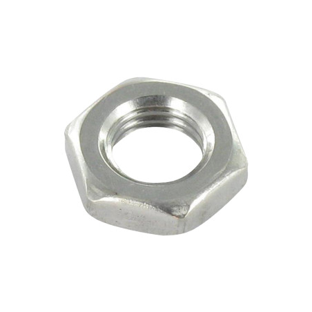 1 x Dado Esagonale Basso/Controdado N8 -32 Unc Acciaio Inox A2