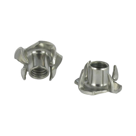 1 x Dado Ragno Acciaio Inox A2 M5 Alto 3.8