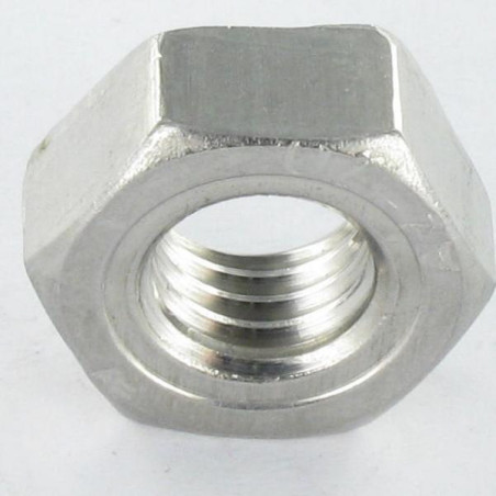 1 x Dado esagonale A Saldare Acciaio Inox A2 M10