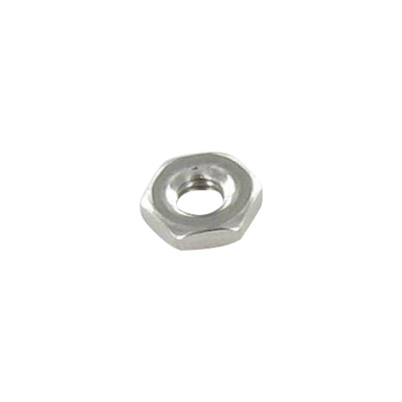 1 x Dado Esagonale Basso/Controdado M6 Spessore 3 Acciaio Inox A2