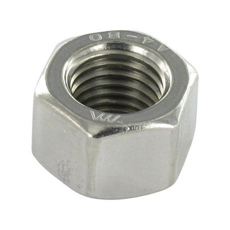 1 x Dado Esagonale Alto M3 Spessore 3 Acciaio Inox A4