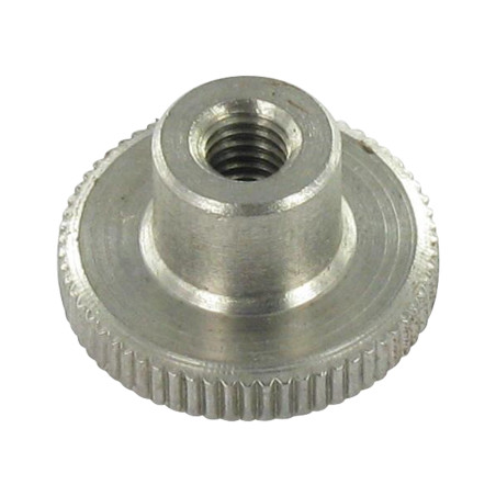 1 x Dado RUOTE Tipo Alto M5 Acciaio Inox A1