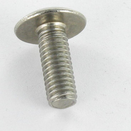 1 x Vite Per Metalli Testa Poelier Larga Chiave Esagonale Da 4 M6X20 Acciaio Inox