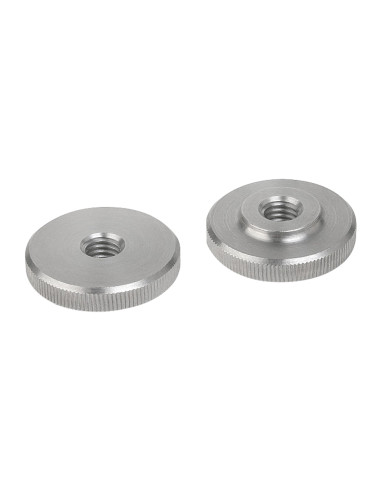 1 x Dado MOLE Tipo Basso M6 Acciaio Inox A1