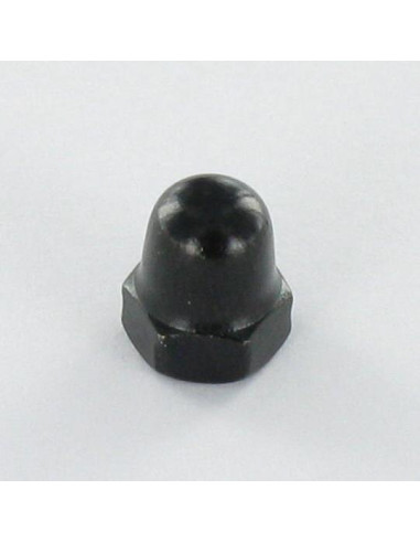 1 x Dado cieco Acciaio Inox A2 Nero M5 Nero